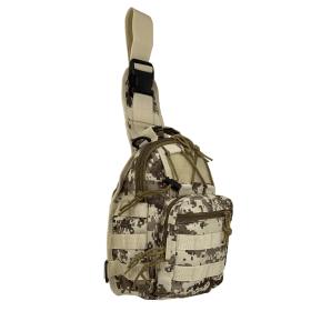 Tactical Military Sling Shoulder Bag (style: Desert ACU)