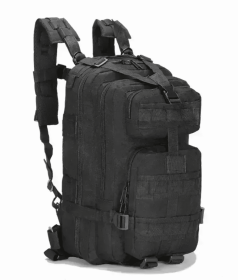 Tactical Military 25L Molle Backpack (style: Black)