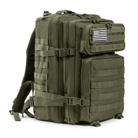 Tactical Military 45L Molle Rucksack Backpack (style: Army Green)